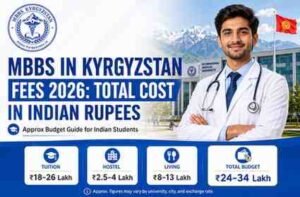 Read more about the article MBBS in Kyrgyzstan Fees 2026: Total Cost in Indian Rupees