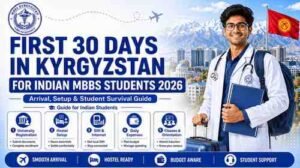 Read more about the article First 30 Days in Kyrgyzstan for Indian MBBS Students 2026