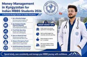 Read more about the article Money Management in Kyrgyzstan for MBBS Students | Currency Guide
