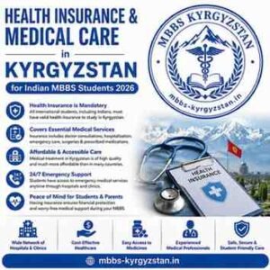 Read more about the article Health Insurance & Medical Care in Kyrgyzstan for Indian MBBS Students 2026